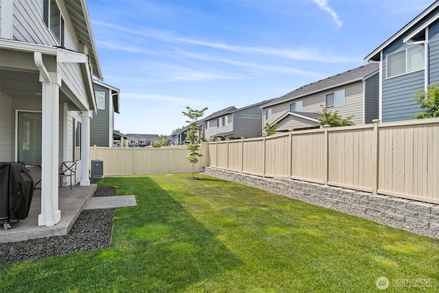 3115 Stephanie Loop NE, Lacey, WA 98516 - fenced backyard featuring a residential view and a patio