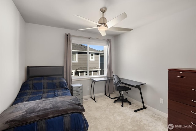 27156 NE Walden Way, Duvall, WA 98019 - bedroom with carpet and ceiling fan