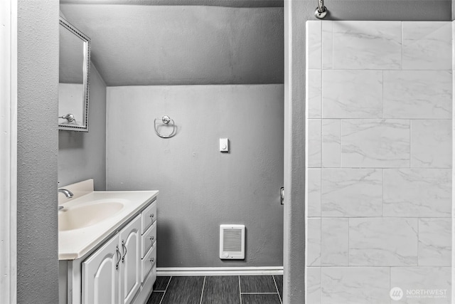 516 26th Ave, Longview, WA 98632 - bathroom featuring vanity and heating unit
