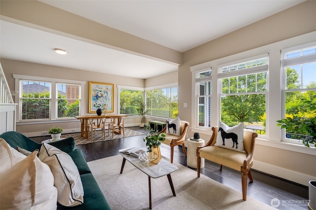 4745 35th Ave SW, Seattle, WA 98126 - sunroom / solarium with wood finished floors