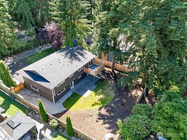 20126 81st Ave W, Edmonds, WA 98026 - aerial view of property and surrounding area