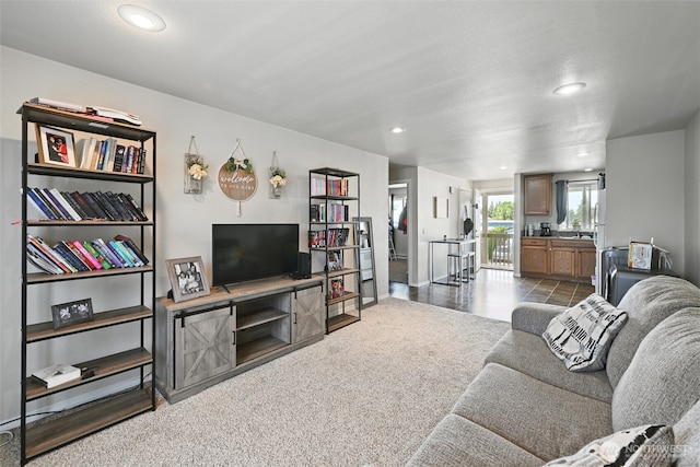 108 Baker St Unit 1-4, Everson, WA 98247 - living room with recessed lighting