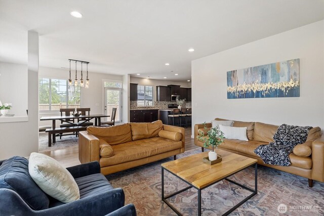 3119 13th Avenue Ct NW, Puyallup, WA 98371 - living area featuring recessed lighting