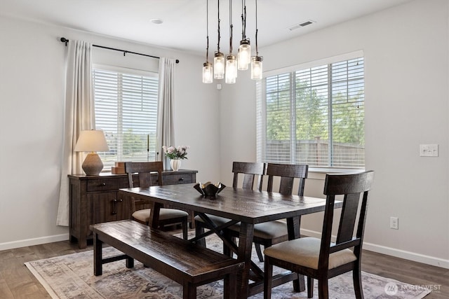 3119 13th Avenue Ct NW, Puyallup, WA 98371 - dining space featuring wood finished floors and baseboards