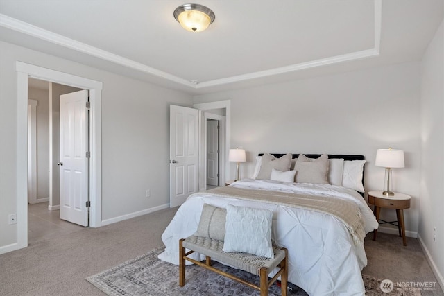 3119 13th Avenue Ct NW, Puyallup, WA 98371 - bedroom with carpet flooring and a raised ceiling