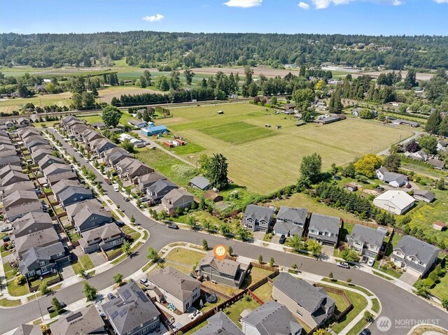 3119 13th Avenue Ct NW, Puyallup, WA 98371 - aerial view of residential area
