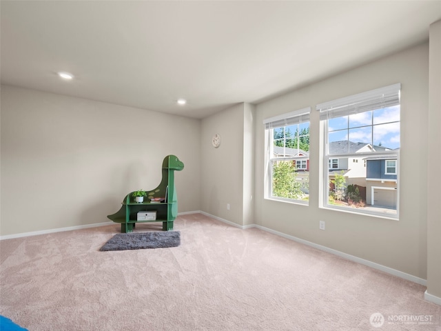 1610 NE Calavista St, Poulsbo, WA 98370 - unfurnished room with carpet flooring and recessed lighting