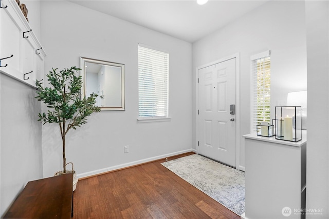 4508 29th Ave SE, Everett, WA 98203 - entrance foyer with wood finished floors and baseboards