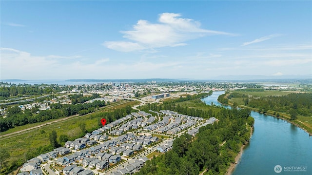 4508 29th Ave SE, Everett, WA 98203 - aerial view of residential area with a large body of water