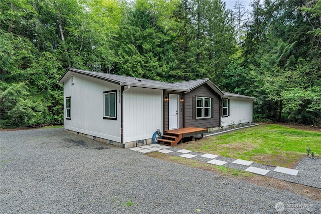 5279 SE Lars Hansen Rd, Port Orchard, WA 98367 - manufactured / mobile home featuring a front yard
