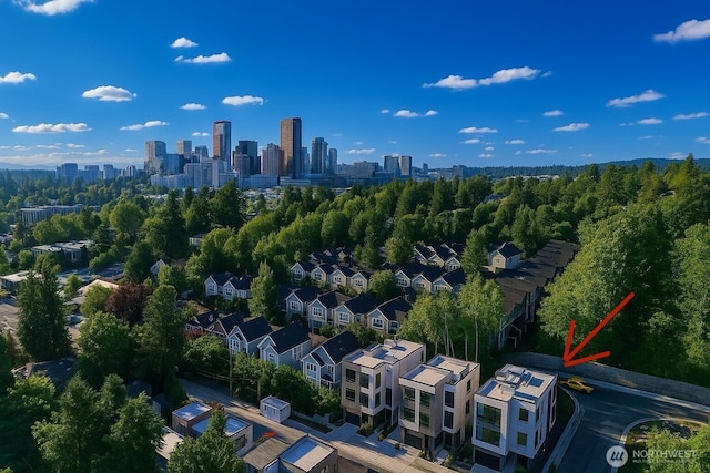 11888 SE 5th St, Bellevue, WA 98005 - drone / aerial view