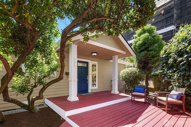 537 30th Ave E, Seattle, WA 98112 - view of wooden terrace