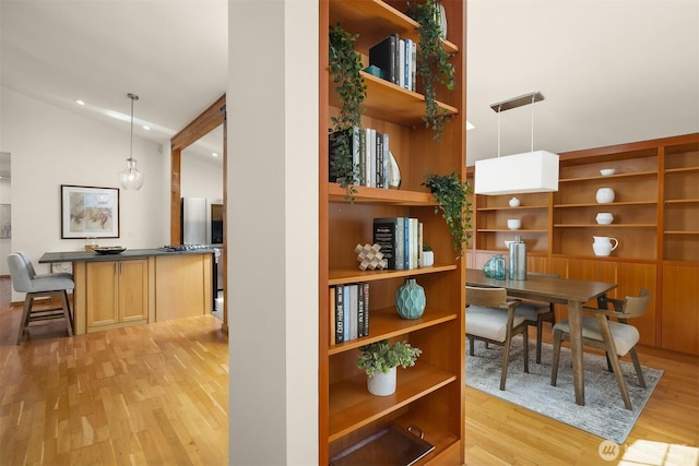 537 30th Ave E, Seattle, WA 98112 - dining area featuring light wood-style floors and high vaulted ceiling