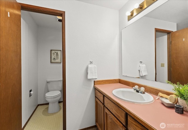 1513 Lowell Ave, Bellingham, WA 98229 - bathroom with vanity and tile patterned floors