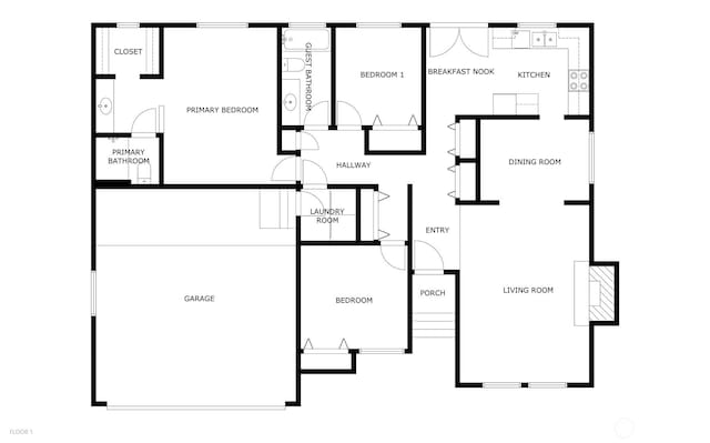 1513 Lowell Ave, Bellingham, WA 98229 - view of floor plan / room layout