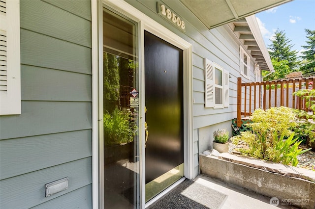 19508 23rd Ave NE, Shoreline, WA 98155 - entrance to property
