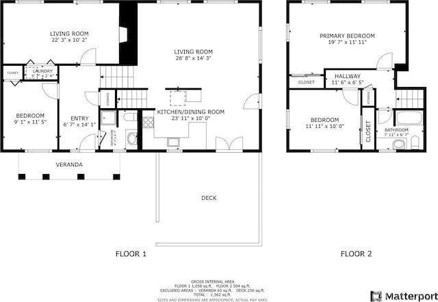 19508 23rd Ave NE, Shoreline, WA 98155 - view of room layout