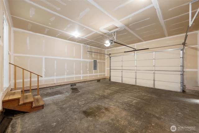 424 Wilson Ln, Sumas, WA 98295 - garage featuring electric panel
