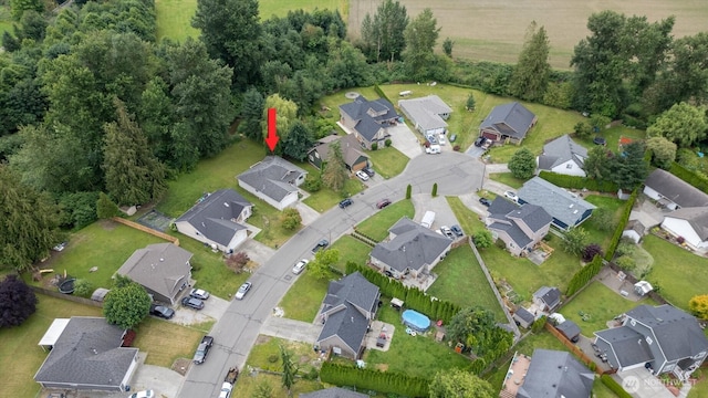 424 Wilson Ln, Sumas, WA 98295 - aerial view of property's location with nearby suburban area