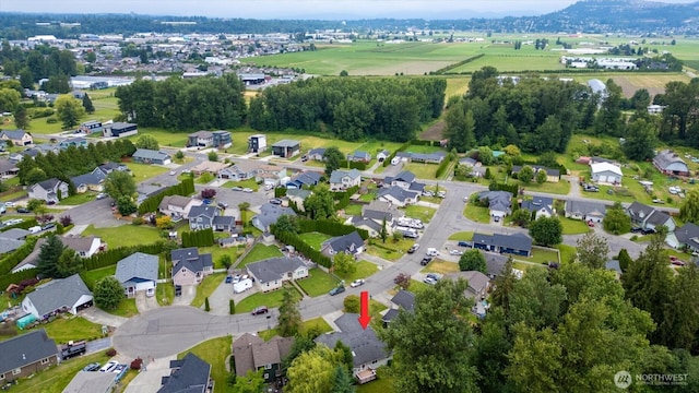 424 Wilson Ln, Sumas, WA 98295 - aerial view of property and surrounding area featuring nearby suburban area