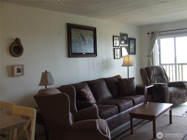 304 NW 14th St NW Unit 207, Long Beach, WA 98631 - living area featuring carpet floors