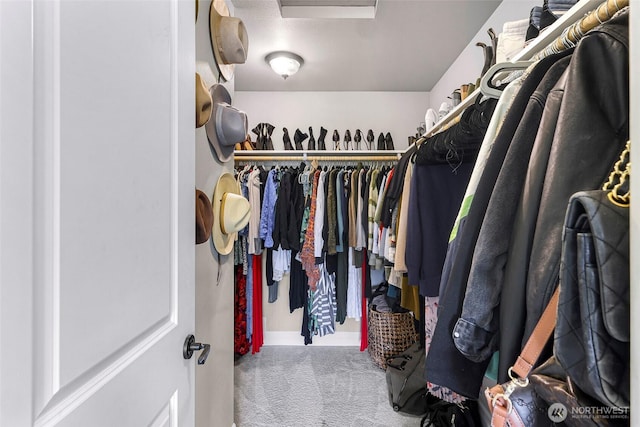 1301 Broad St, Bellingham, WA 98229 - spacious closet featuring carpet floors