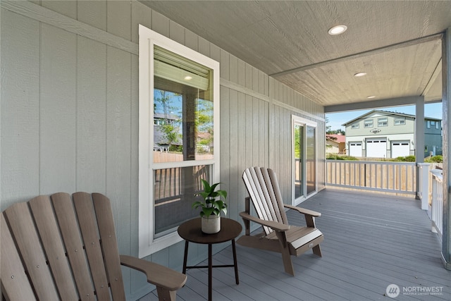 712 Syzygy Ct SE, Ocean Shores, WA 98569 - view of wooden terrace