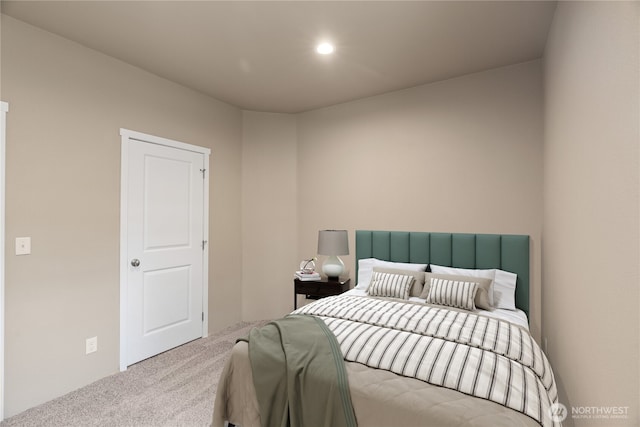 712 Syzygy Ct SE, Ocean Shores, WA 98569 - bedroom featuring carpet floors and recessed lighting