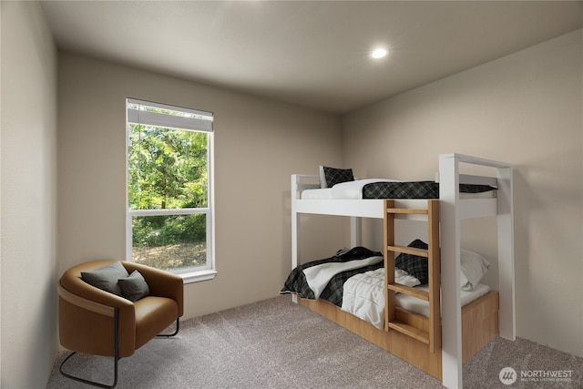 712 Syzygy Ct SE, Ocean Shores, WA 98569 - carpeted bedroom featuring recessed lighting