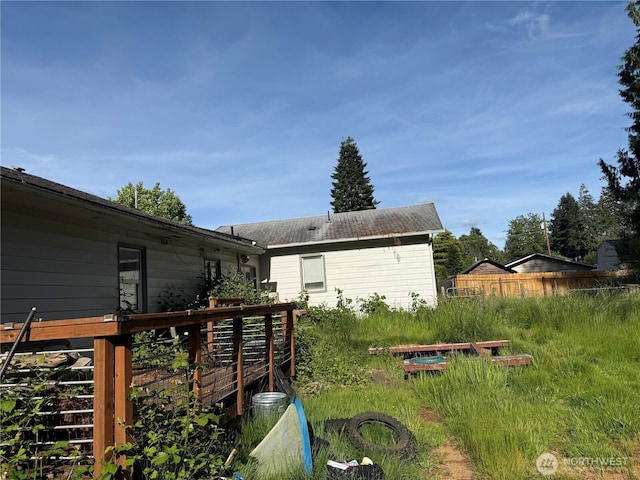 419 W Oak St, Mccleary, WA 98557 - back of property