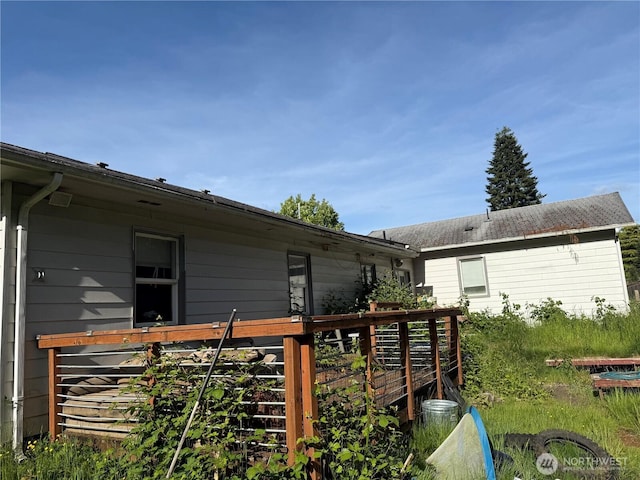 419 W Oak St, Mccleary, WA 98557 - rear view of house