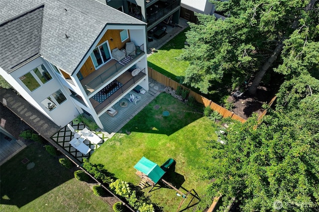 9208 11th Ave NW, Seattle, WA 98117 - view from above of property