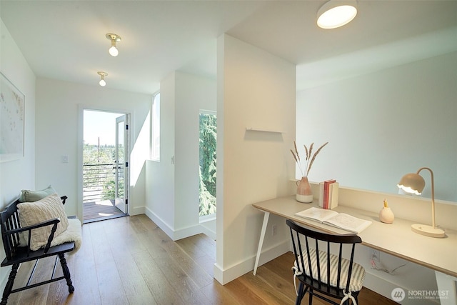 9208 11th Ave NW, Seattle, WA 98117 - entryway featuring wood finished floors and baseboards