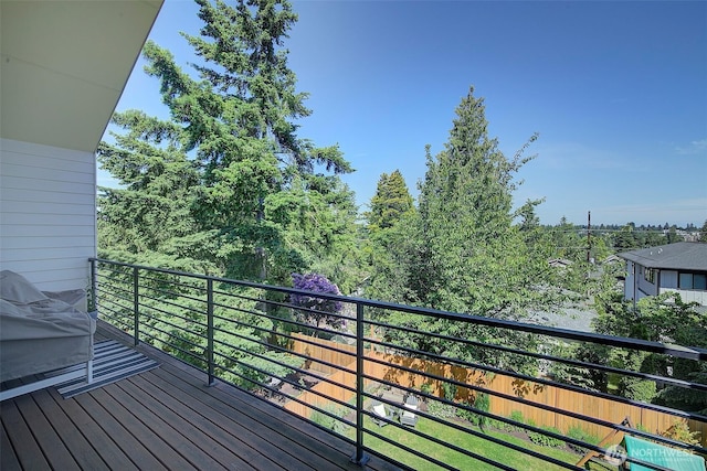 9208 11th Ave NW, Seattle, WA 98117 - view of wooden terrace