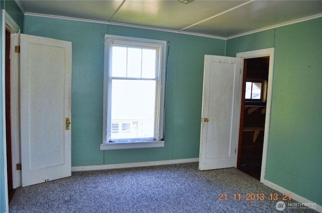 306 2nd St NE, Auburn, WA 98002 - unfurnished room featuring ornamental molding and carpet