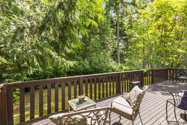 4766 Mason St, Port Townsend, WA 98368 - view of wooden terrace