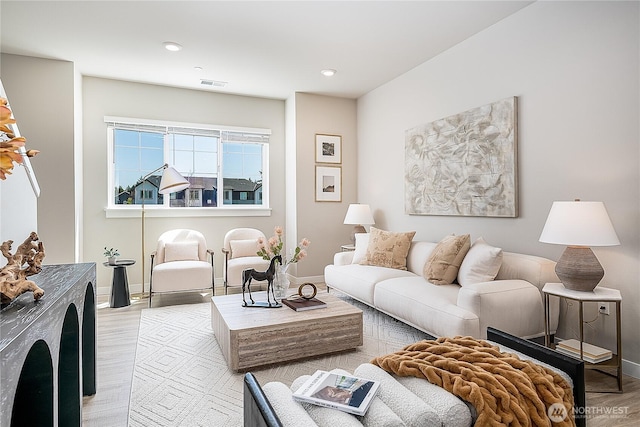 1621 Seattle Hill Rd Unit X2, Bothell, WA 98012 - living area featuring wood finished floors and recessed lighting