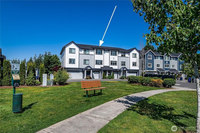 1621 Seattle Hill Rd Unit X2, Bothell, WA 98012 - view of property's community with a lawn and a residential view