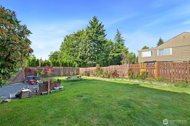 1501 Lakeway Dr, Bellingham, WA 98225 - view of fenced backyard