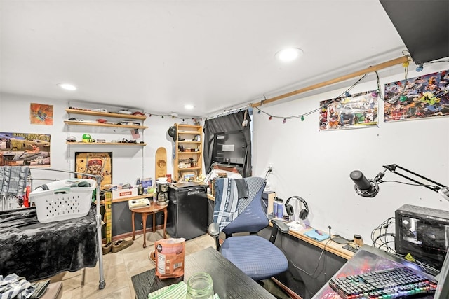 1501 Lakeway Dr, Bellingham, WA 98225 - office with recessed lighting