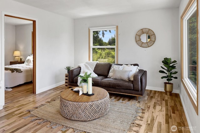 16071 Colony Rd, Bow, WA 98232 - living room with healthy amount of natural light and wood finished floors
