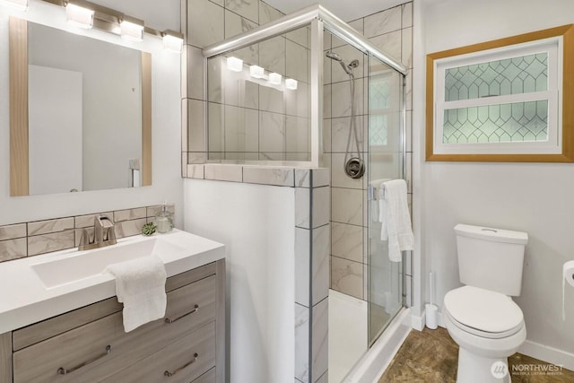 16071 Colony Rd, Bow, WA 98232 - full bath featuring vanity and a shower stall