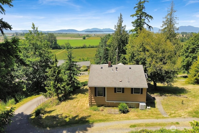 16071 Colony Rd, Bow, WA 98232 - view from above of property featuring a mountainous background