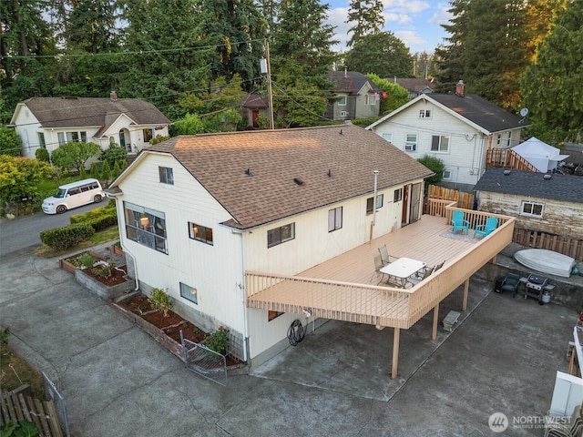 2319 Gale Pl, Everett, WA 98203 - view from above of property
