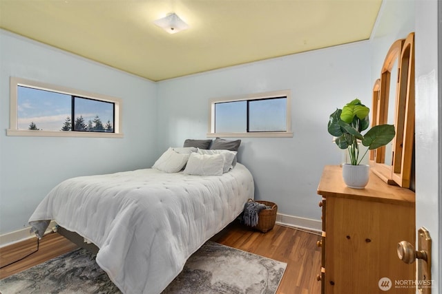 2319 Gale Pl, Everett, WA 98203 - bedroom with baseboards and wood finished floors