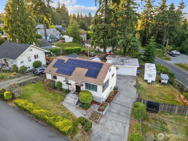 2319 Gale Pl, Everett, WA 98203 - aerial perspective of suburban area