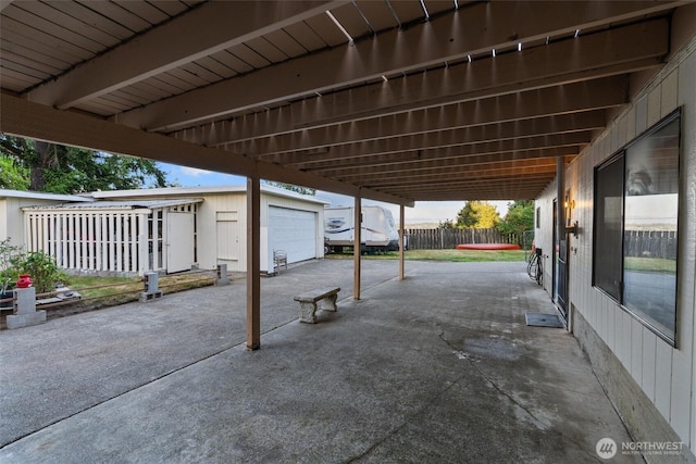 2319 Gale Pl, Everett, WA 98203 - view of patio / terrace with an outdoor structure