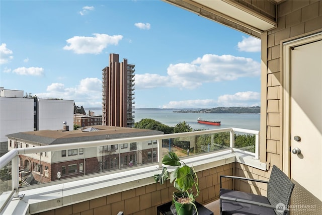 1 Broadway Unit 721, Tacoma, WA 98402 - balcony with a water view