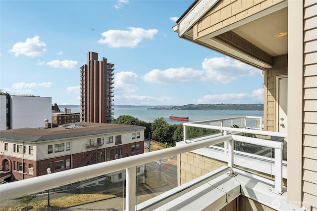 1 Broadway Unit 721, Tacoma, WA 98402 - balcony with a water view