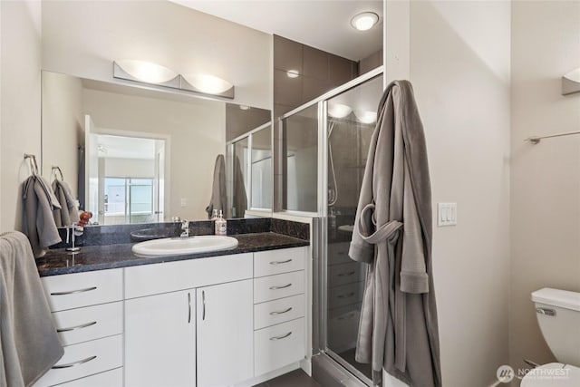 1 Broadway Unit 721, Tacoma, WA 98402 - bathroom featuring vanity and a stall shower